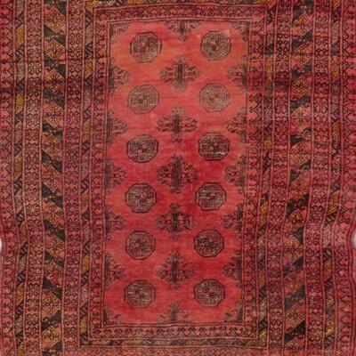 Persian hamedan Vintage Rug 5'6"x3'3" Retail $1867.5