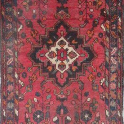 Persian hamedan Vintage Rug 9'1"x3'4" Retail $3112.5