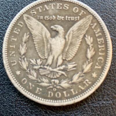 1891-O Morgan Silver Dollar Antique Coin