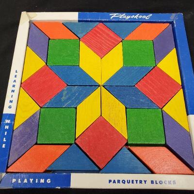 Parquetry Blocks No. 306  In Original Box 