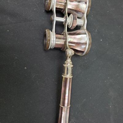 100 year old Opera Glasses- Abalone Cased 