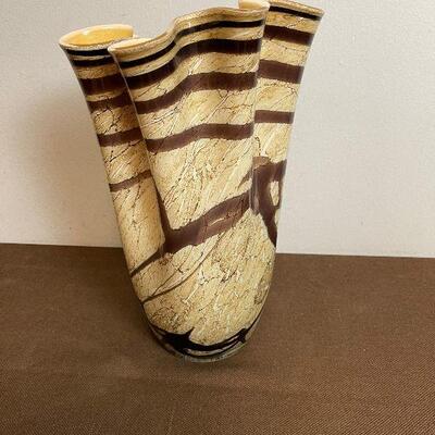 #2 Vintage Krosno Jozefina Hand Blown Glass Vase 