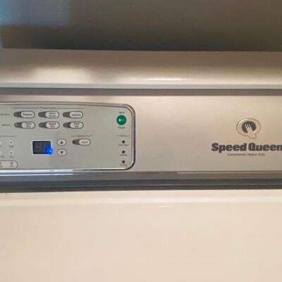 Commercial Grade Speed Queen Heavy Duty Washer & Dryer, Lot #6