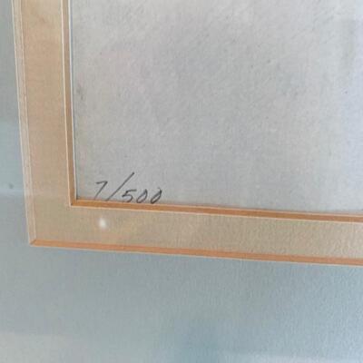"L'envoi" - Signed & Numbered Lithograph (#7 of 500) by Irene Spencer, Lot #13