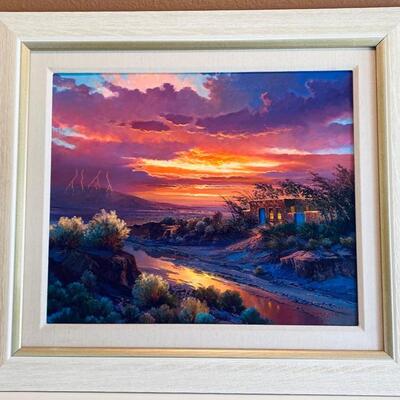 "Storms of March" - Original Oil on Canvas, Signed by Beverly Carrick, Lot #16