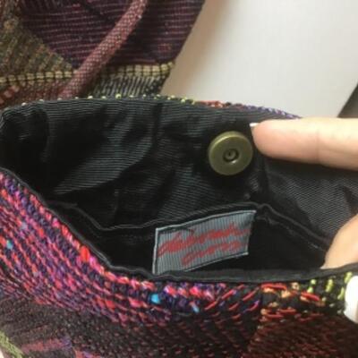 P391 Artisan Textile Purses by Deborah Cross 