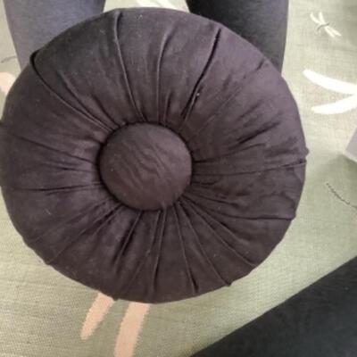 O - 308. Two Oversized Porch Swing Bolsters 