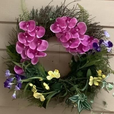 O - 309. Beautiful Spring Wreath 