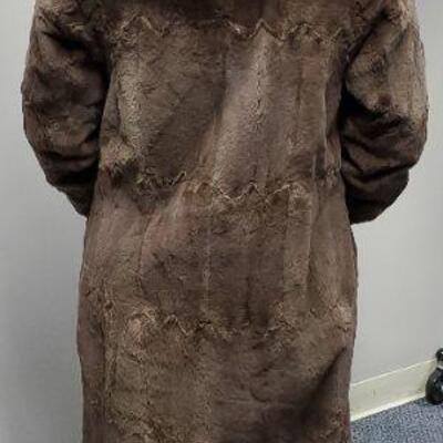 Beaver Coat with Fox Collar
