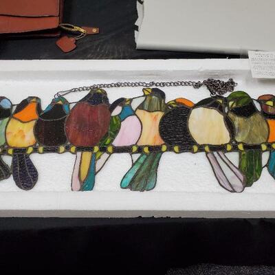 River of Goods - Birds on a Branch Stained Glass 
