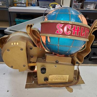 1976 Schlitz Brewing Company Light and Clock