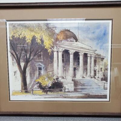 Lyle V. Ball Reno Court House Print  22/100