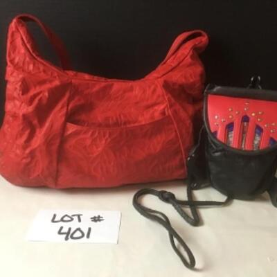 P401 Vintage Leather Handcrafted Handbag by Reifler 