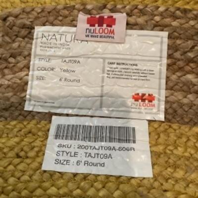 N - 313  New NuLOOM   6â€™  Rug 