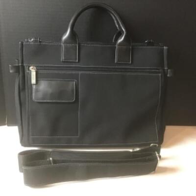 P407 HOBO International Micro Fiber Expandable Briefcase/Tote 