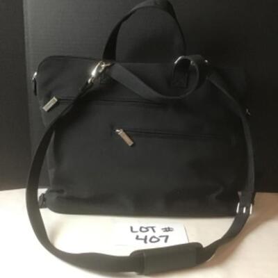 P407 HOBO International Micro Fiber Expandable Briefcase/Tote 