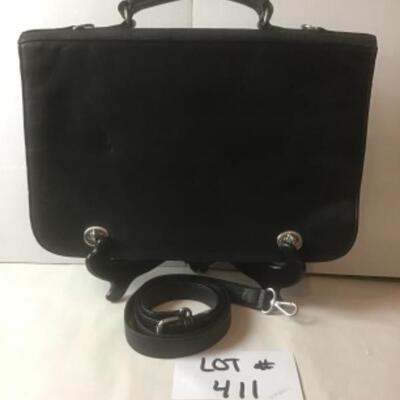 P411 HOBO International Leather Annapolis, MD. Briefcase 