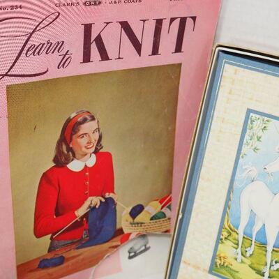 Lot 18 sewing knitting craft lot