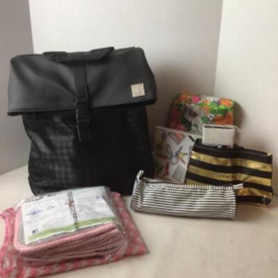 P360 Tanger Black Backpack with LANCÃ”ME, CLINIQUE 