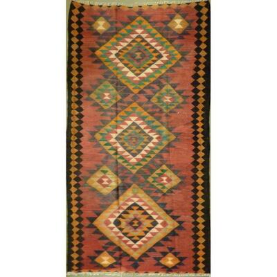 Persian Vintage Seneh Kilim 12'8