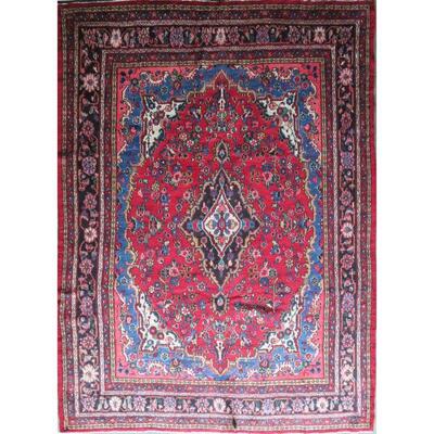 Persian hamedan Vintage Rug 12'9
