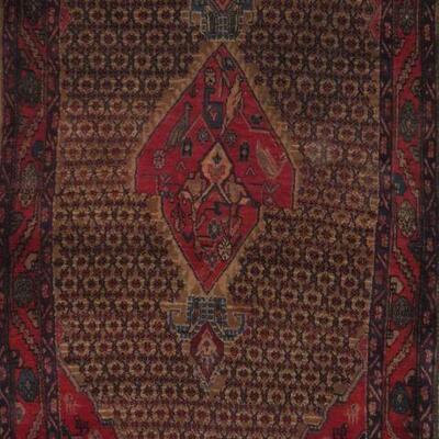 Persian hamedan Vintage Rug 6'0