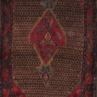 Persian hamedan Vintage Rug 6'0"x3'4" Retail $2074.5