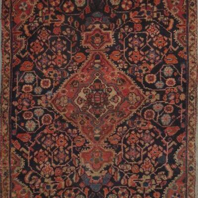 Persian hamedan Vintage Rug 5'7