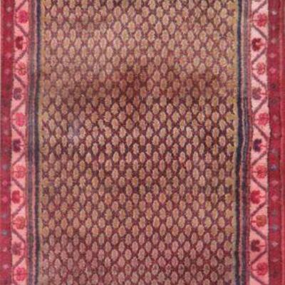 Persian hamedan Vintage Rug 9'2