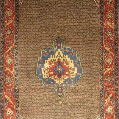 Persian hamedan Vintage Rug 9'1