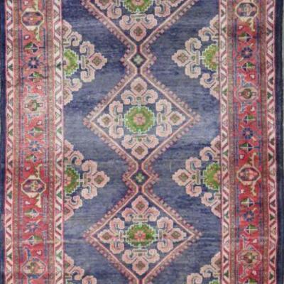Persian hamedan Vintage Rug 7'5