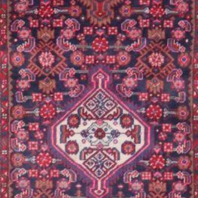 Persian hamedan Vintage Rug 8'1