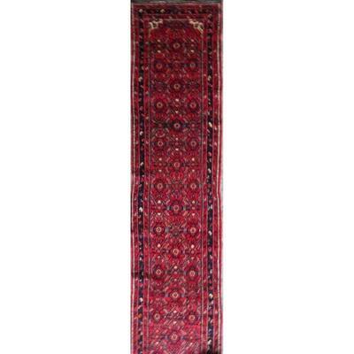 Persian hamedan Vintage Rug 12'8"x2'10" Retail $3733.5