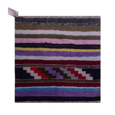 PERSIAN VINTAGE KILIM 90x82cm Retail $714