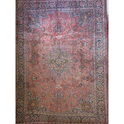 Persian mashad Vintage Rug 10'4"x7'2" Retail $12240
