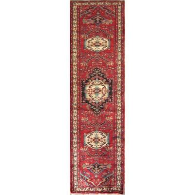 Persian hamedan Vintage Rug 13'1"x3'3" Retail $4459.5