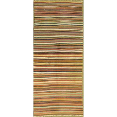 Persian Vintage Seneh Kilim 8'11"x3'3" Retail $2256
