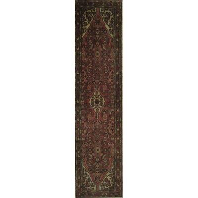 Persian hamedan Vintage Rug 10'7"x2'8" Retail $2490