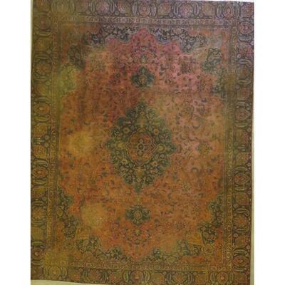 Persian mashad Vintage Rug 7'10"x4'12" Retail $9957