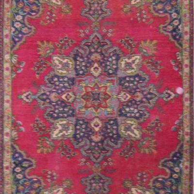 Persian hamedan Vintage Rug 7'5"x4'8" Retail $3630
