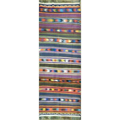 Persian Vintage Seneh Kilim 9'10"x3'10" Retail $2956.5