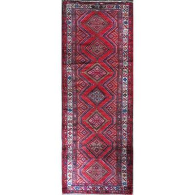Persian hamedan Vintage Rug 9'6"x3'4" Retail $3319.5