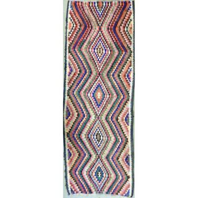 Persian Vintage Seneh Kilim 11'7"x4'9" Retail $4278