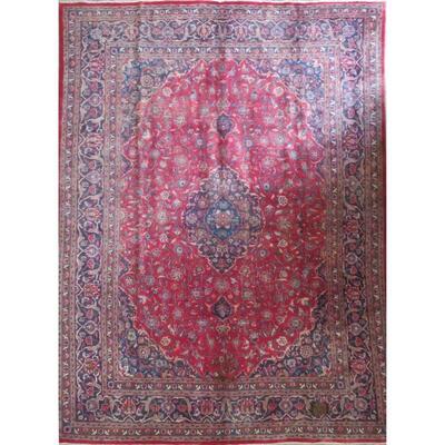 Persian mashhad Vintage Rug 12'6"x9'2" Retail $11928