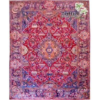 Medallion Red Wool Persian Rug 12'60"x9'1" Retail $27518.4