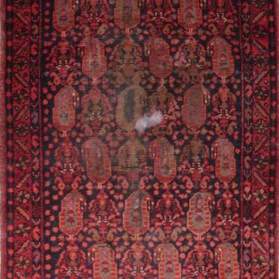 Persian hamedan Vintage Rug 4'7"x3'6" Retail $2800.5