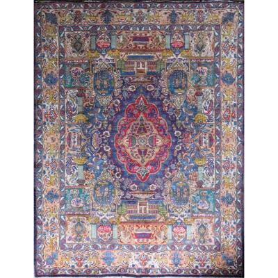 Persian mashhad Vintage Rug 12'1"x9'3" Retail $11617.5