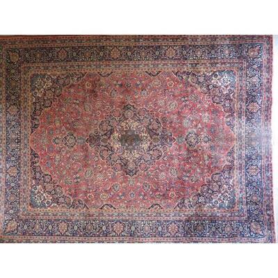 Persian mashad Vintage Rug 12'12"x10'6" Retail $12343.5