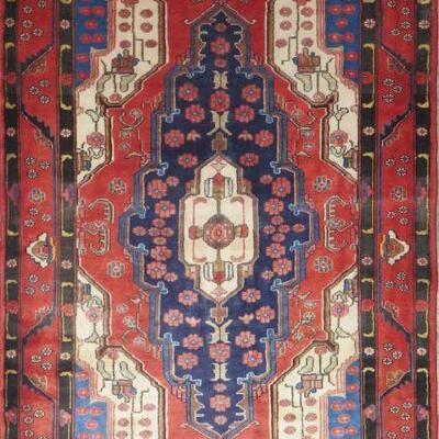 Persian hamedan Vintage Rug 9'8"x5'2" Retail $5185.5
