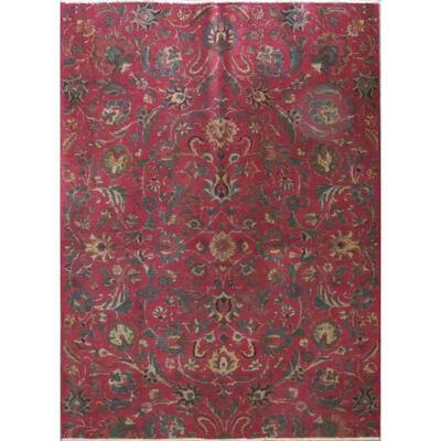 Persian mashhad Vintage Rug 7'5"x5'5" Retail $4149